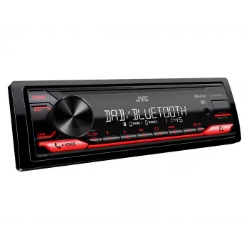 JVC KD-X282DBT automobilinis medijos imtuvas juodas 200 W Bluetooth