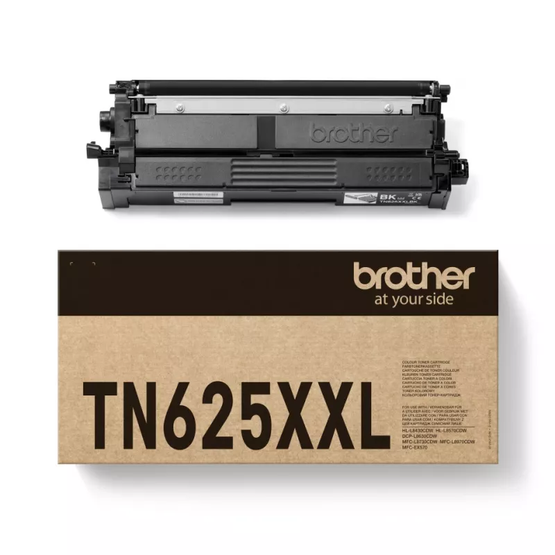 Originalus Brother TN-625XXLBK juodas kasetė, 7 500 puslapių, 1 vnt.