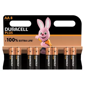 Duracell vienkartinė baterija AA