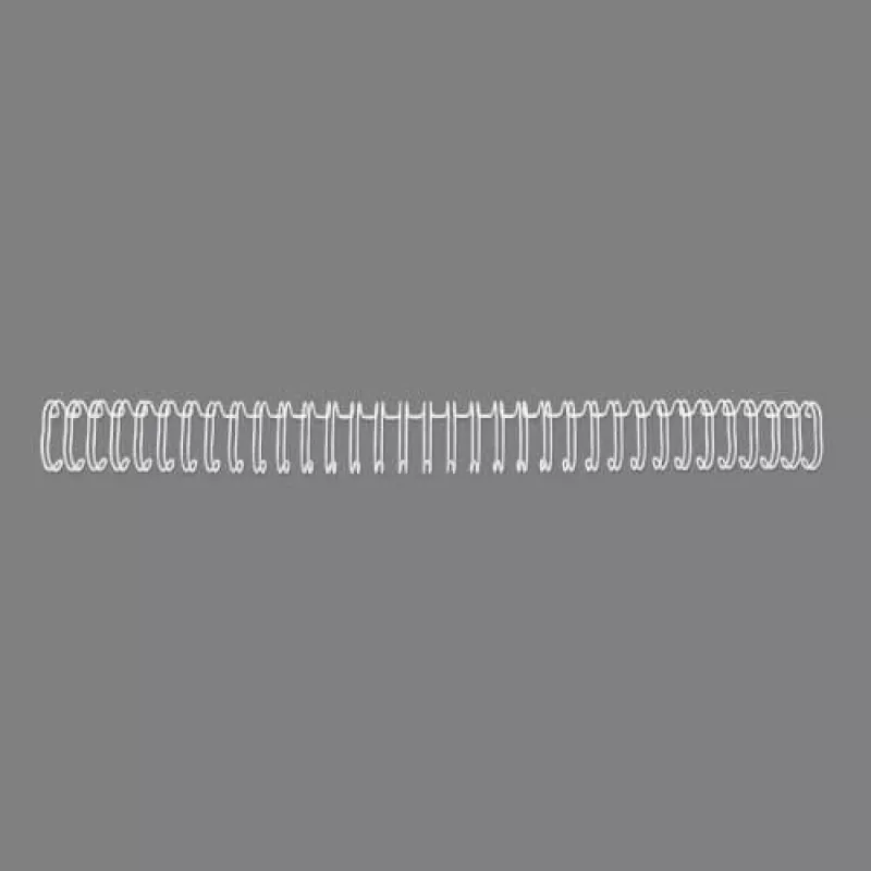 GBC Wire spines 3:1 NO5 8mm A4, Balti, Metalas, 8 mm, 202 mm