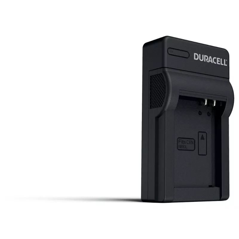 Duracell USB kroviklis skaitmeniniam fotoaparatui, Canon NB-10L, juodas, 5 V