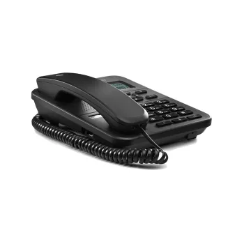 Motorola CT202 Analoginis telefonas su skambučio numerio atpažinimu Juoda