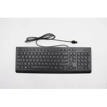 Lenovo USB Calliope klaviatūra, pilno dydžio, laidinė, USB, QWERTY, juoda