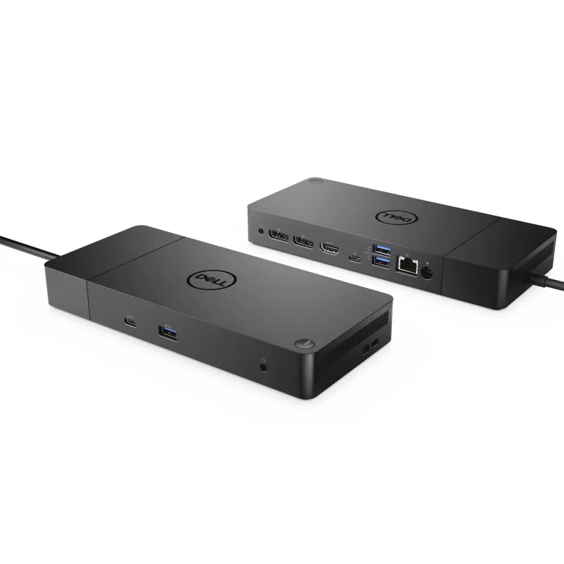 DELL WD19 belaidė stotelė USB 3.2 Gen 2 (3.1 Gen 2) Type-C juoda