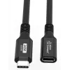 Microconnect USB3.2CC2EX USB-C laidas USB4 Gen 2x2 2 m juodas