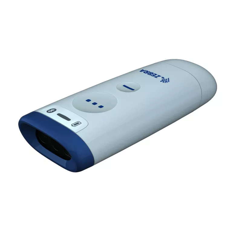 Zebra CS60-HC nešiojamasis brūkšninių kodų skaitytuvas 1D/2D LED Baltas