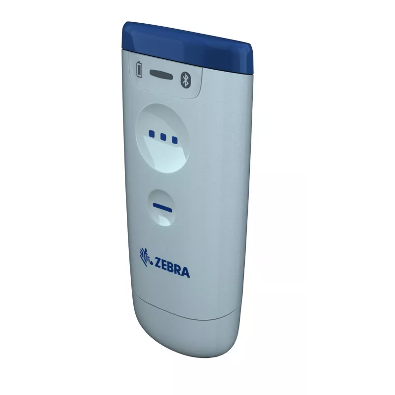 Zebra CS60-HC nešiojamasis brūkšninių kodų skaitytuvas 1D/2D LED Baltas