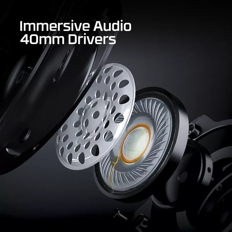 Belaidės žaidimų ausinės HyperX Cloud Stinger Core + 7.1 (Juodos)