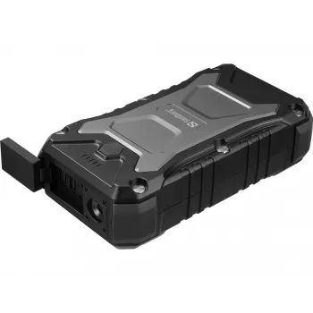 Sandberg Survivor Powerbank 27000 PD65W, 27000 mAh, Power Delivery, Quick Charge 3.0, belaidis įkrovimas, juoda
