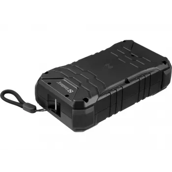 Sandberg Survivor Powerbank 27000 PD65W, 27000 mAh, Power Delivery, Quick Charge 3.0, belaidis įkrovimas, juoda