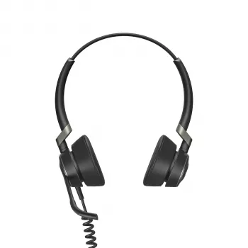Jabra Engage 50 Stereo, laidinė ausinė, biurui / skambučių centrui, 20–20000 Hz, 96 g, juoda