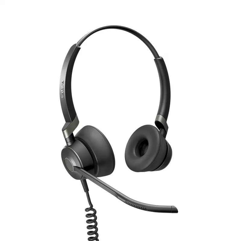 Jabra Engage 50 Stereo, laidinė ausinė, biurui / skambučių centrui, 20–20000 Hz, 96 g, juoda