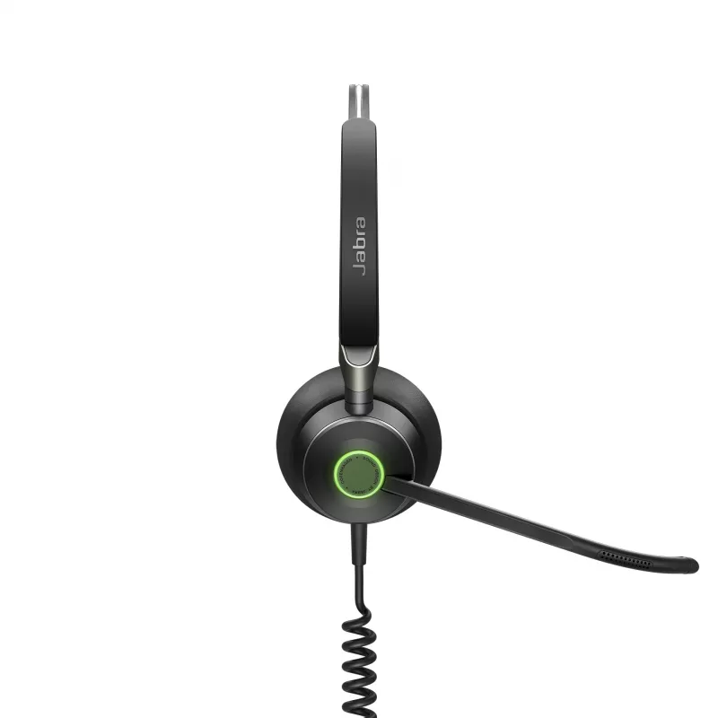 Jabra Engage 50 Stereo, laidinė ausinė, biurui / skambučių centrui, 20–20000 Hz, 96 g, juoda