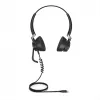 Jabra Engage 50 Stereo, laidinė ausinė, biurui / skambučių centrui, 20–20000 Hz, 96 g, juoda