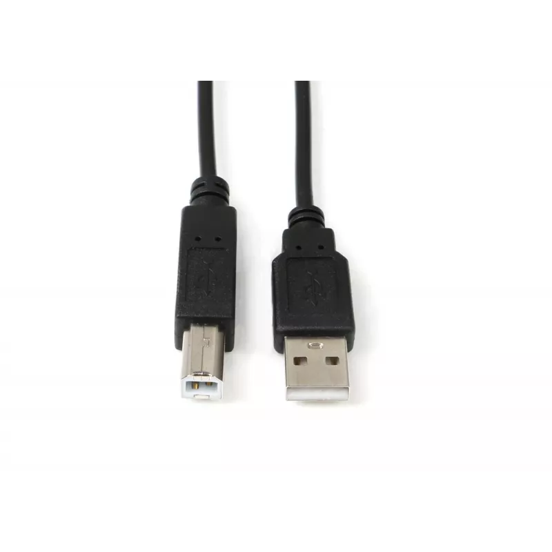 Microconnect USBAB05B USB kabelis USB 2.0 0,5 m USB A USB B Juodas