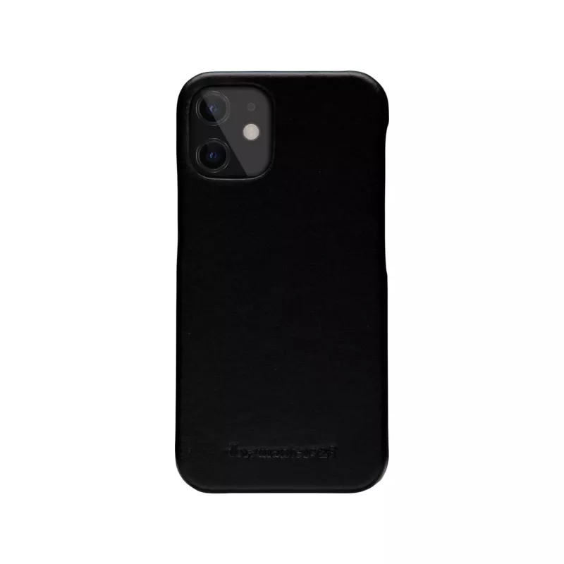Dėklas-piniginė dbramante1928 Lynge, skirtas iPhone 12 mini 5,4 colio – juodas, 3 kortelių kišenės