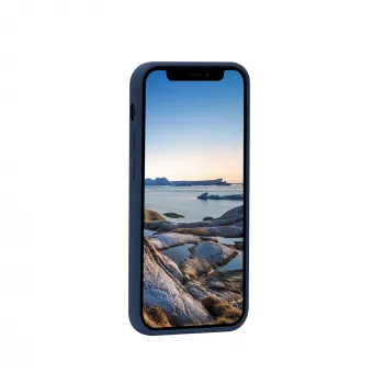 Dėklas telefonui dbramante1928 Greenland, skirtas iPhone 12 / 12 Pro — Pacific Blue, iš perdirbto plastiko, tinka 6,1 colio