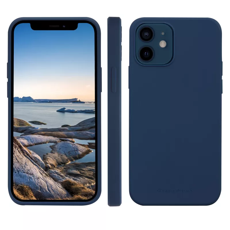 Dėklas telefonui dbramante1928 Greenland, skirtas iPhone 12 / 12 Pro — Pacific Blue, iš perdirbto plastiko, tinka 6,1 colio