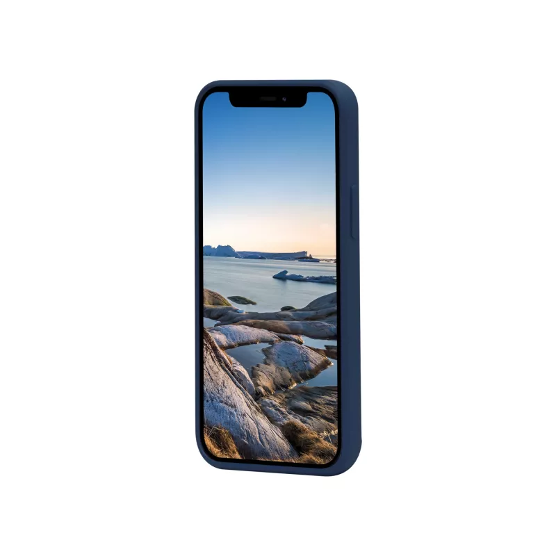 Dėklas telefonui dbramante1928 Greenland, skirtas iPhone 12 / 12 Pro — Pacific Blue, iš perdirbto plastiko, tinka 6,1 colio