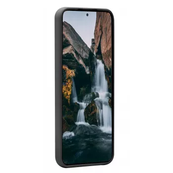 Dėklas telefonui dbramante1928 Nuuk, Samsung Galaxy S22, perdirbtas plastikas, tinka 6,1 colio ekranui, juodas