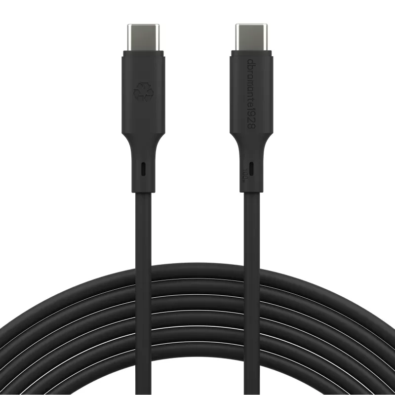 dbramante1928 Bulk - IT - Laidas - 3m USB-C / USB-C 100W - Juodas
