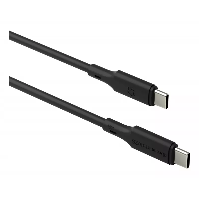 dbramante1928 Bulk - IT - Laidas - 3m USB-C / USB-C 100W - Juodas
