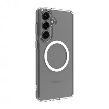 Dėklas telefonui dbramante1928 Iceland Ultra D3O MAG, skirtas Samsung Galaxy S26+ — permatomas, plastikinis, tinka 6,7 colio ekranui