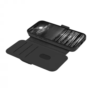 dbramante1928 Lynge MS ICON dėklas telefonui Folio Juoda