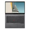 Atnaujintas Hibridinis 2-in-1 nešiojamas kompiuteris T1A ThinkPad X1 Yoga Gen 4 – Intel Core i5-8365U, 14 colių liečiamasis, 8 GB, 256 GB SSD, Windows 11 Pro, pilka