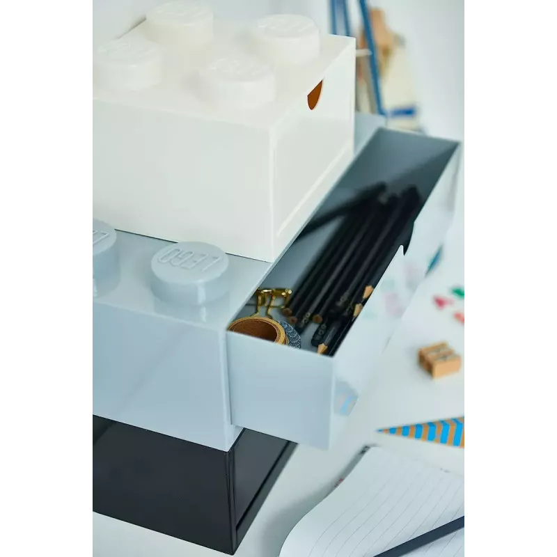 Dėžutė stalčiaus organizatoriui Room Copenhagen 40201735 balta – LEGO suderinamas laikymo indas