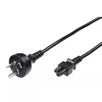 MicroConnect PE150818 maitinimo laidas, 1,8 m, juodas, I tipo kištukas, C5 mova