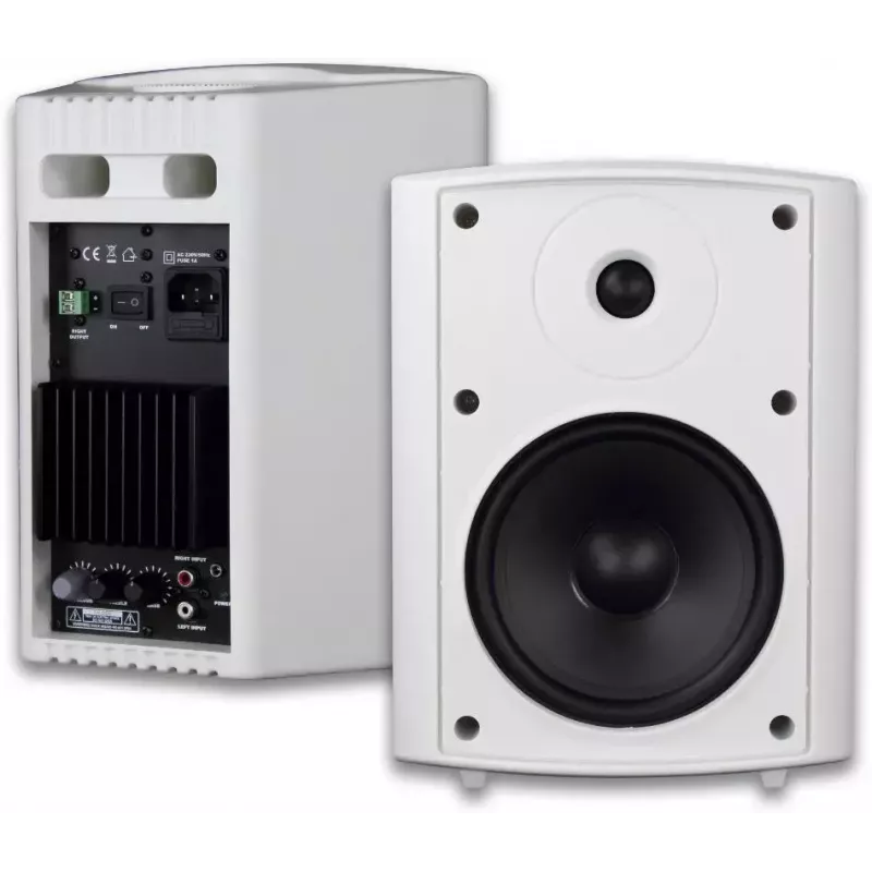 Vivolink aktyvių garsiakalbių rinkinys 2x50 W baltas