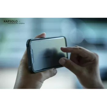 Privatumo filtras Kapsolo 4 krypčių lipnus iPhone 13 mini, 5,4 colio (13,7 cm), 50% šviesos pralaidumas, 2H atsparumas įbrėžimams