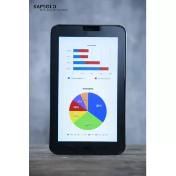 Kapsolo antimikrobinė apsauginė plėvelė iPad Mini 6, 2H kietumas, 86 % šviesos pralaidumas, iki 20,1 cm (7,9 colių) ekranui