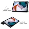 Dėklas Flip CoreParts TABX-XMI-COVER1, skirtas Xiaomi Redmi Pad 2022, 10.6 col., juodas