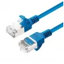 Microconnect V-FTP6A005B-SLIM tinklo kabelis mėlynas 0,5 m Cat6a U/FTP (STP)