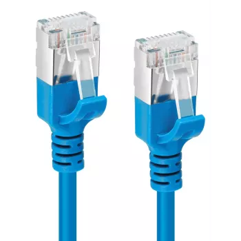 Microconnect V-FTP6A005B-SLIM tinklo kabelis mėlynas 0,5 m Cat6a U/FTP (STP)