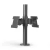 Ergonomic Solutions SpacePole POS laikiklis ekranams nugara į nugarą, VESA 75/100