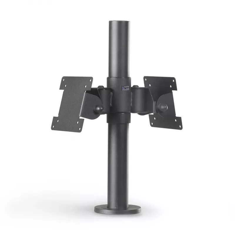 Ergonomic Solutions SpacePole POS laikiklis ekranams nugara į nugarą, VESA 75/100