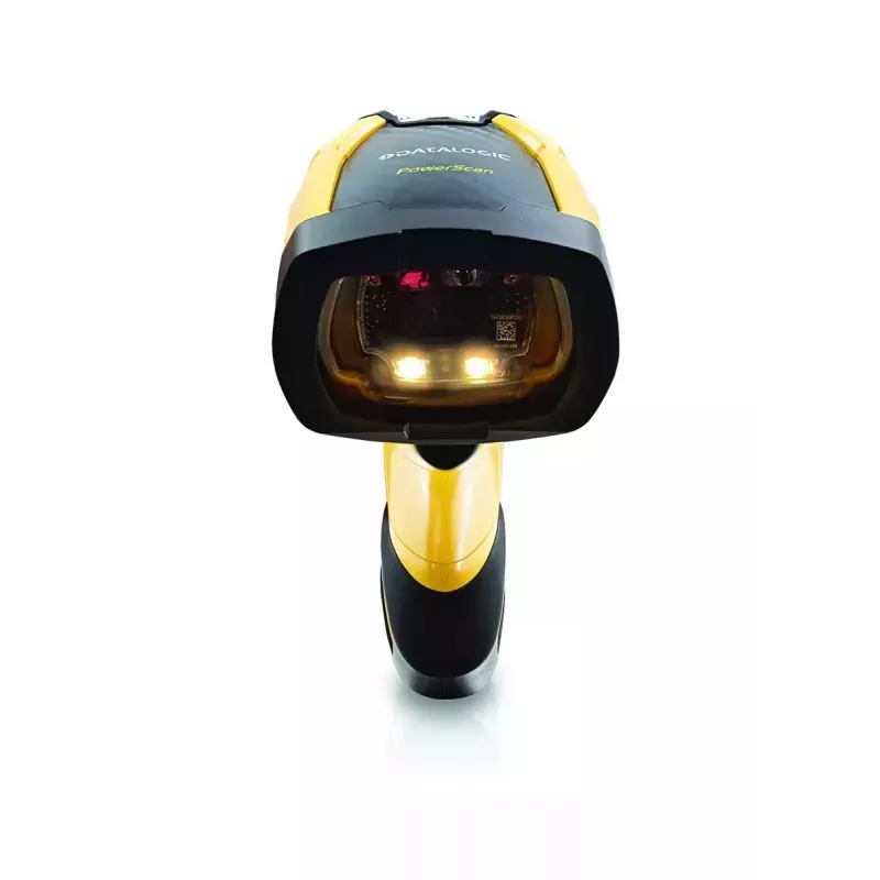 Nešiojamas brūkšninių kodų skaitytuvas Datalogic PM9600-SR433RBK10 1D/2D lazerinis laidinis belaidis