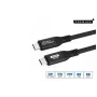 Microconnect USB4CC1-240W-80GBPS USB-C kabelis USB4 Gen 3x2 1 m juodas