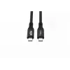 Microconnect USB4CC1-240W-80GBPS USB-C kabelis USB4 Gen 3x2 1 m juodas