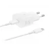 Samsung EP-T2510X Universal White USB greitas įkrovimas vidaus