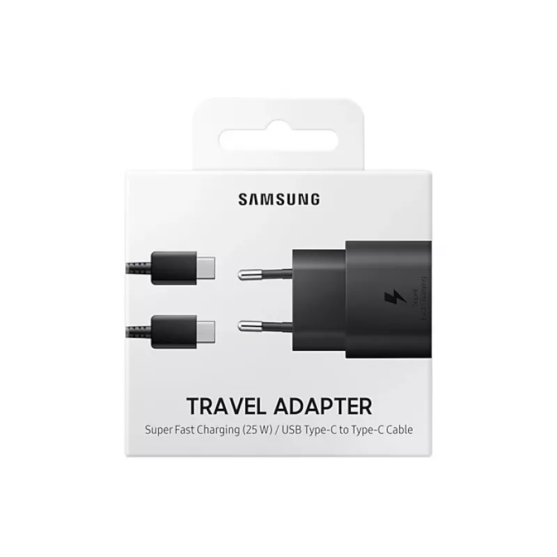 Samsung EP-TA800NBEG maitinimo adapteris / keitiklis 25 W juodas