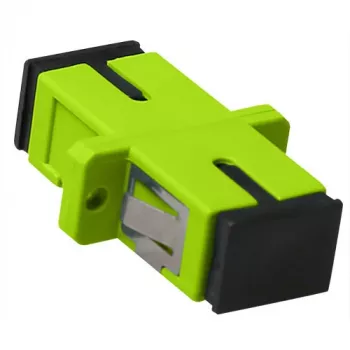 ACT SC-SC simplex adapteris multimode OM5, žalias, cirkonio keramika, 1 vnt.