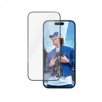 PanzerGlass® Ekrano apsauga iPhone 16 | 15 | Ultra-Wide Fit | Didmeninė pakuotė