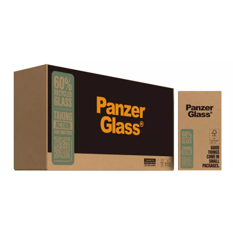 PanzerGlass® Ekrano apsauga iPhone 16 | 15 | Ultra-Wide Fit | Didmeninė pakuotė
