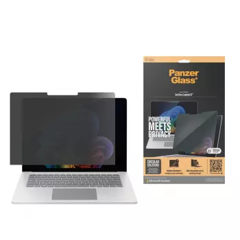 PanzerGlass® Privatumo ekrano apsauga Microsoft Surface Laptop 7th Edition 15'' | Ultra-Wide Fit