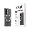 PanzerGlass CARE™ Urban Explorer dėklas Samsung Galaxy S26 — permatomas su Qi belaidžiu įkrovimu
