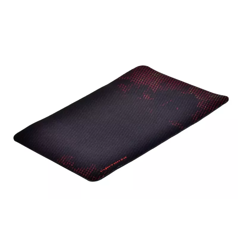Pelėdos kilimėlis ESPERANZA EGP101R žaidimams, poliesteris, dydis S 250×200×2 mm, neslystantis pagrindas, oranžinis raštas
